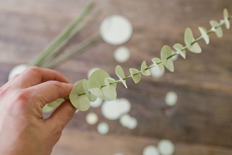 DIY Paper Eucalyptus table numbers Diy Paper Decorations, Thanksgiving Banquet, Paper Eucalyptus, Paper Flower Centerpieces Wedding, Paper Flowers Diy Wedding, Paper Wedding Decorations, Diy Eucalyptus, Paper Flower Centerpieces, Paper Succulents