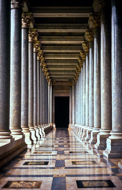 Doug's Photo Blog Arabic Interior Design, Light And Shadow Photography, Outdoor Path, Neoclassical Architecture, Roman Architecture, Eye Photography, Rome Travel, Classical Architecture, Historical Architecture