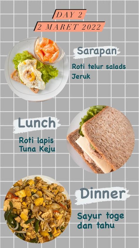 Healthy diet recipes to maintain your body's#makananrendahkolesteroltinggi #makananrendahsodium #dietsehatdanmudah #dietsehatdanlebihsehat #dietsehatdanenak #dietsehat #makananrendahlemak #dietsehatdanpraktis Menu Makanan Diet Sehat, Pola Makan Diet Sehat, Menu Sarapan Diet, Menu Defisit Kalori, Menu Makanan Diet, Bekal Diet, Sarapan Diet, Menu Diet Sehat, I Attract Money