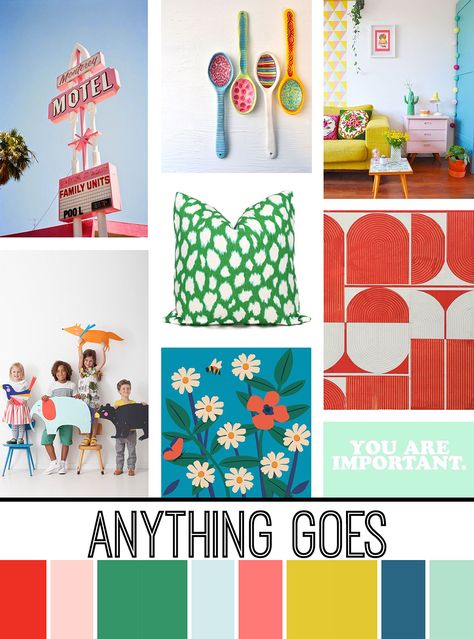 August Artist Mood Board Kids Mood Board, Happy Mood Board, Artist Mood Board, Childrenswear Trends, Trendy Color Palette, Branding Mood Board Inspiration, Pallet Kids, Happy August, Trend Board