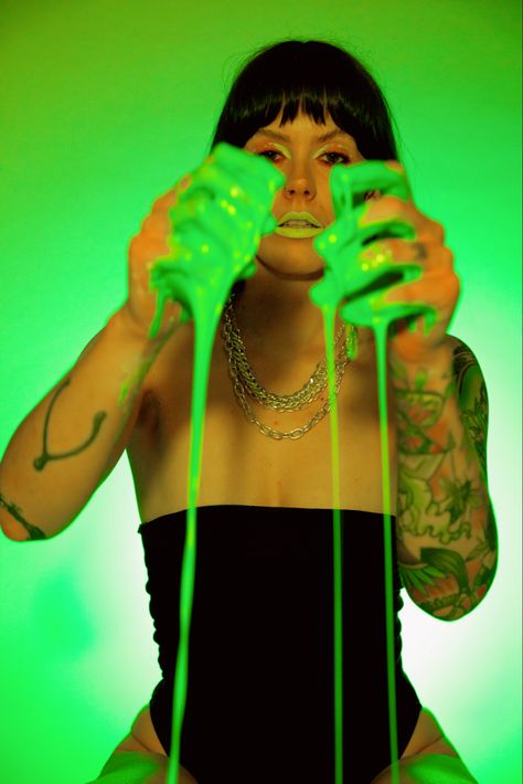 Slime Photoshoot, Solo Pics, Photoshoot Ideas, Slime