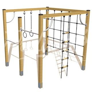 J1610-M - Balancing and climbing equipment - Climbing equipment Playground For Adults, Backyard Jungle Gym, Garden Gym, Backyard Gym, Kids Play Equipment, Climbing Equipment, Play Area Backyard, Jungle Gym, Outdoor Gym