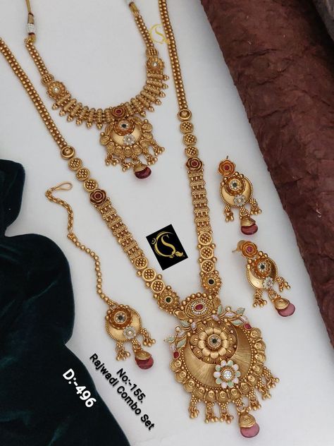 WhatsApp:- +91 7043457060 * How To Order? - Take A Screenshot of The Product - Send It On WhatsApp:- +91 7043457060 - Get It Delivered To Your Doorstep Antik Jewellery Gold, Antique Jewellery Designs Gold, Rajwadi Jewellery, Jewellery South Indian, Jewellery Choker, Bridal Jewelry Sets Brides, Wedding Jewelry Sets Bridal Jewellery, New Gold Jewellery Designs, Antique Jewellery Designs