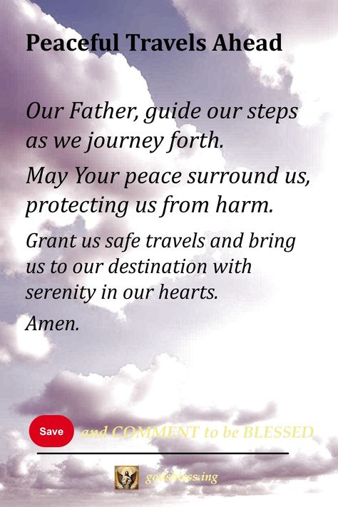 Peaceful Travels Ahead Prayers For Safe Travels, Safe Trip Prayer, Prayers For Safe Travel And Protection, Traveling Mercies Prayer, Prayer For Safe Travel, Safe Journey Prayer, Safe Travels Prayer, Biblical Quotes Inspirational, Healing Prayer