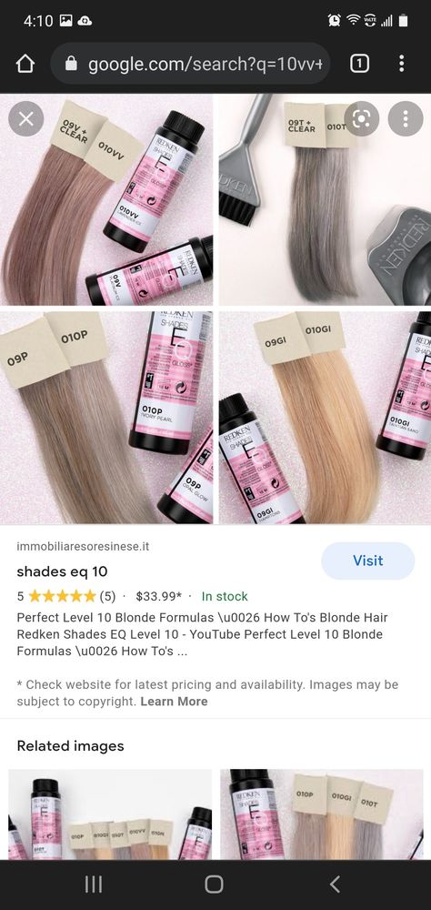 Shades Eq Lavender Formula, Redken Toner, Silver Lavender Hair, Hair Toning, Redken Formulas, Hair Formulas, Krabby Patty, Hair Education, Color Formulas