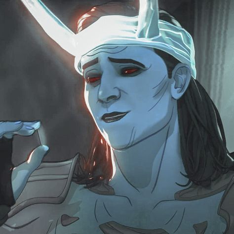 Frost giant Loki icon - What if Frost Giant Loki, Loki Icon, Frost Giant, Heroes Actors, Loki Odinson, Ice Giant, Loki Tv, Loki Art, Ice Dragon