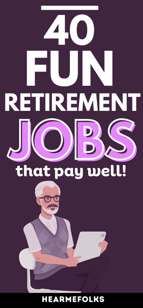 Jobs for retirees: Here are some of the best work from home jobs for seniors, jobs over 40, jobs at 40, best jobs for women over 40, who want to make extra cash on the side during their spare time. These low stress online jobs are so easy to be done by anyone even people without college degrees. #seniors #seniorcitizen #jobsforseniors #jobsfor14 #jobsforretirees #jobsover40 #jobsat40 #jobsfor40yearsold #makemoneyonline #onlinejobs #workfromhomejobs #sidejobs #money #careeradvice #parttimejobs Jobs For Seniors At Home, Jobs For Retirees, Best Jobs For Women, Cool Jobs, Extra Money Jobs, Best Work From Home Jobs, Best Part Time Jobs, College Degrees, Work Hack