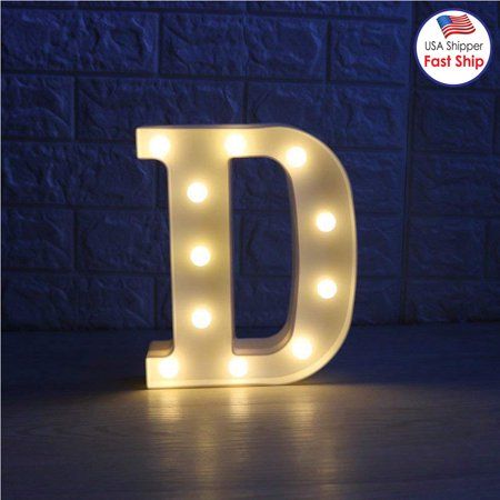 Letters With Lights, Letter Marquee, Sign Alphabet, Lights For Wedding, Lighted Marquee Letters, Christmas Night Light, Rgb Led Strip Lights, Marquee Sign, Light Letters