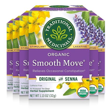 Smooth Move® Tea | Traditional Medicinals | Traditional Medicinals Tea For Constipation, Smooth Move Tea, Senna Tea, Thar Desert, Sleep Easy, Tea Sampler, Water Collection, Peppermint Tea, Chamomile Tea