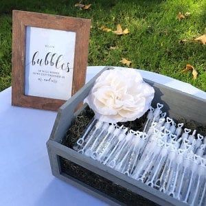 Wedding Bubbles Basket, Wedding Reception Bubbles, Bubble Wedding Favors, Wedding Ceremony Bubbles, Wedding Bubbles Ideas, Bubbles Wedding Send Off, Wedding Bubbles Send Off, Bubbles For Wedding, Bubble Send Off Wedding