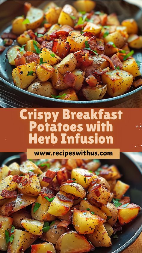 Wake up to the ultimate breakfast treat with these delicious Breakfast Potatoes! Crispy on the outside and fluffy on the inside, they’re perfectly seasoned to brighten your morning. Easy to make and packed with flavor, these potatoes are the perfect complement to eggs, bacon, or your favorite brunch dishes. Start your day off right—grab this recipe and elevate your breakfast game! 🥔✨ #BreakfastRecipes #BrunchIdeas Breakfast Potato Recipes, Crispy Breakfast Potatoes, Breakfast Potato, Delicious Lunch Recipes, Potato Breakfast Recipes, Potatoes Crispy, Ultimate Breakfast, Tasty Breakfast, Breakfast Potatoes