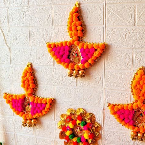 *Full Ganpati Decoration Combo Set* Celebrate Ganpati by adorning your home with vibrant colors! 3 Diya Mat mdf Size 10 inch approx 1 Circle mat 6 inch 6 Dhol Hanging 3 feet approx *Total 10 Articles in this Combo* By Tirupati Courier* Other Courier 50 rs extra #ganpatidecoration #comboset #decorativemat #UI191499FSPR Karvachauth Photoshoot, Floral Rangoli, Acrylic Paint Bottles, Paint Bottles, Diya Decoration Ideas, Diya Decoration, Diwali Decorations At Home, Diy Diwali Decorations, Diwali Decor