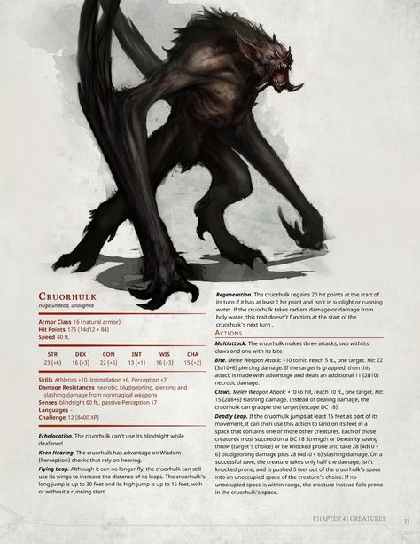 Homebrew material for 5e edition Dungeons and Dragons made by the community. Creature Template, Homebrew Monsters, Monster Manual, Dnd Stats, Dnd Homebrew, Dnd Races, Dark Creatures, Dungeons And Dragons 5e, D D Monsters