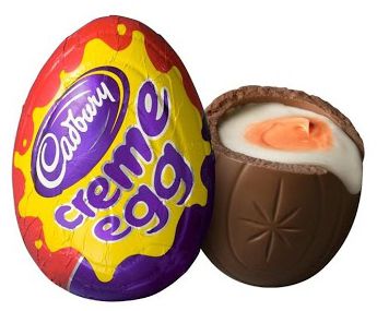 Irish cream easter egg jello shot Creme Eggs, Cadbury Eggs, Cadbury Creme Egg, Creamy Eggs, Cadbury Chocolate, Creme Egg, Chocolate Shells, Easter Eggs Chocolate, Golden Syrup