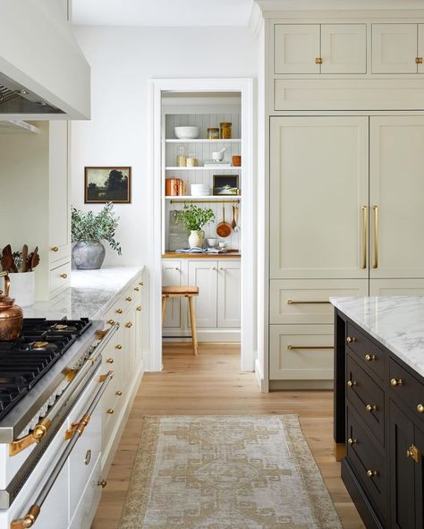 KITCHENS • Instagram Cabinet Trends, Top Kitchen Trends, Curved Kitchen, Kitchen Cabinet Trends, Painted Kitchen Cabinets Colors, Green Kitchen Cabinets, Pretty Kitchen, Rehoboth Beach, Kitchen Cabinet Colors