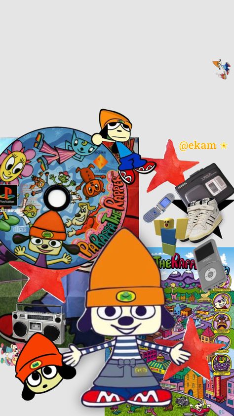 #parappa #wallpaperlockscreen Parrapa The Rapper Wallpaper, Parappa Wallpaper, Parappa The Rapper Wallpaper, Rapper Wallpaper, Superflat, Silly Games, Y2k Wallpaper, Iphone Photo App, Simple Wallpapers