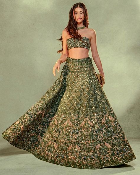 All Posts • Instagram Alanna Pandey, Alanna Panday, Lengha Dress, Red Wedding Lehenga, Indian Outfits Modern, Wedding Reception Outfit, Latest Bridal Lehenga, Simple Saree Designs, Bridal Lehenga Collection