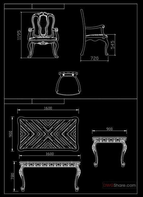 15.Classic Furniture CAD Blocks free download Furniture Details Drawing, Egyptian Furniture, Cad Blocks Free, Metal Roof Houses, Autocad Tutorial, Furniture Design Sketches, Interior Design Process, Furniture Details Design, Architecture Design Drawing