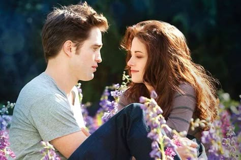 Purple Flower Field, Twilight Makeup, Bella Y Edward, Twilight Bella And Edward, Twilight Breaking Dawn Part 2, Twilight Saga Quotes, Harry Potter 6, Ahs 1984, Twilight Outfits