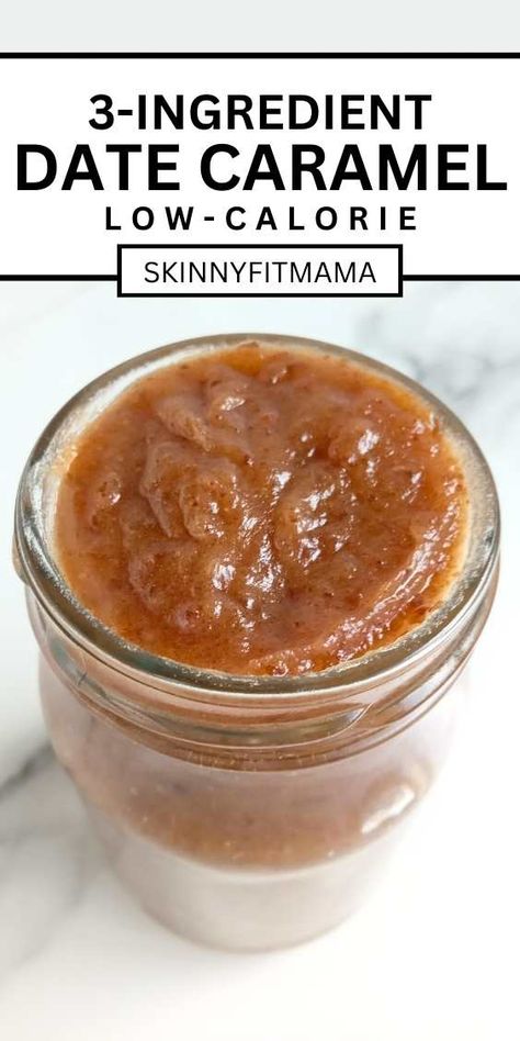 Healthy 3-Ingredient Date Caramel Sauce Recipe - Skinny Fit Mama Healthy Date Caramel, Date Caramel Sauce, Yogurt Bark Recipe, Healthy Snack Recipe, Caramel Sauce Recipe, Date Caramel, Low Cholesterol Diet, Caramel Recipes Sauce, Healthy Recipes Easy Snacks