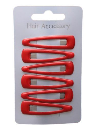 Hair Clips Aesthetic, Red Hair Clips, Red Hair Accessories, Hair Accessories Holder, Hair Accessories Storage, Y2k Hair, Organizing Hair Accessories, Red Accessories, Hair Accessories Clips