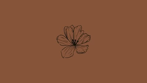 Flower Aesthetic Laptop Wallpaper, Brown Computer Wallpaper Aesthetic, Notion Cover Neutral, Laptop Brown Wallpaper, Laptop Wallpaper Aesthetic Brown, Notion Brown Aesthetic, Ipad Brown Wallpaper, Aesthetic Screensavers Laptop, Brown Laptop Wallpaper Aesthetic