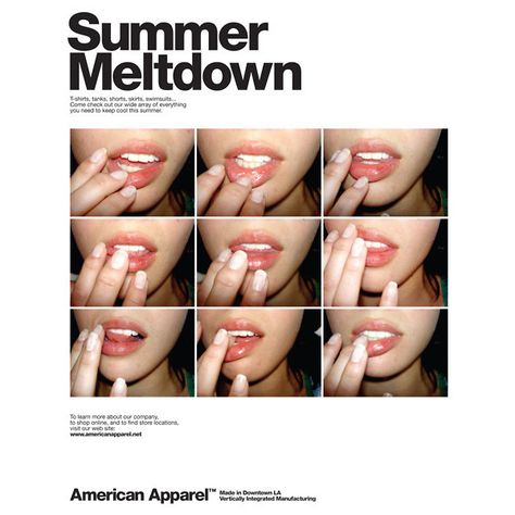 American Apparel - Summer is Coming! ❤ liked on Polyvore featuring fillers American Apparel Ad, Indie Sleaze, Summer Is Coming, Design Inspo, American Apparel, Poster Design, Design Inspiration, Photoshop, Graphic Design