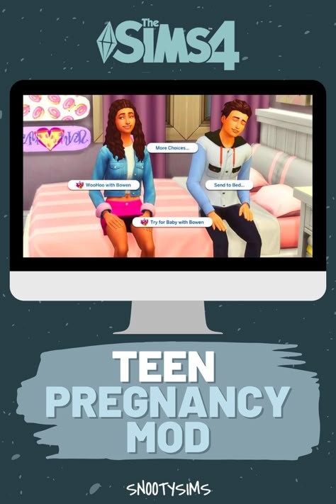 Sims Teen Pregnancy Mod, Sims 4 Mods Gender Reveal, Sims 4 Real Birth Mod, Sims 4 Cc Life Mod, Cas Sims 4 Mods, Teen Pregnancy Sims 4, Sims 4 Cc Teen Pregnancy Mod, Sims 4 Personality Mods, Sims 4 Teenage Pregnancy Mod