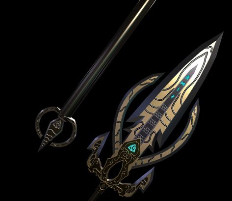 Gungnir - Odin's spear, Matthew Lowe on ArtStation at https://www.artstation.com/artwork/XnXRRD Odin Spear Gungnir, Odin Armor, Spear Rpg, Magic Spear, Odin Spear, Gungnir Spear, Sharp Objects, Creature Concept Art, Norse Mythology