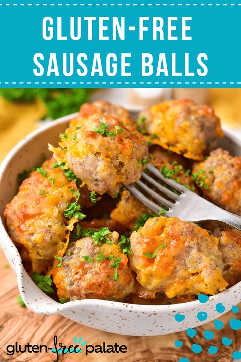 Gf Sausage Balls, Gluten Free Sausage Rolls Recipes, Christmas Appetizers Gluten Free, Gluten Free Ritz Crackers, Gluten Free Sausage Balls, Gluten Free Sausage Rolls, Gluten Free Finger Foods, Gluten Free Hot Dogs, Gluten Free Slow Cooker Recipes