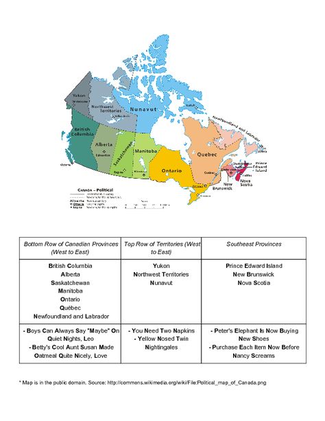 How to Memorize the Canadian Territories and Provinces: 5 Steps Canada Provinces, Canadian Social Studies, Map Skills Worksheets, Canadian English, Geography Quizzes, Map Of Canada, Study In Canada, 6th Grade Social Studies, Homeschool Geography