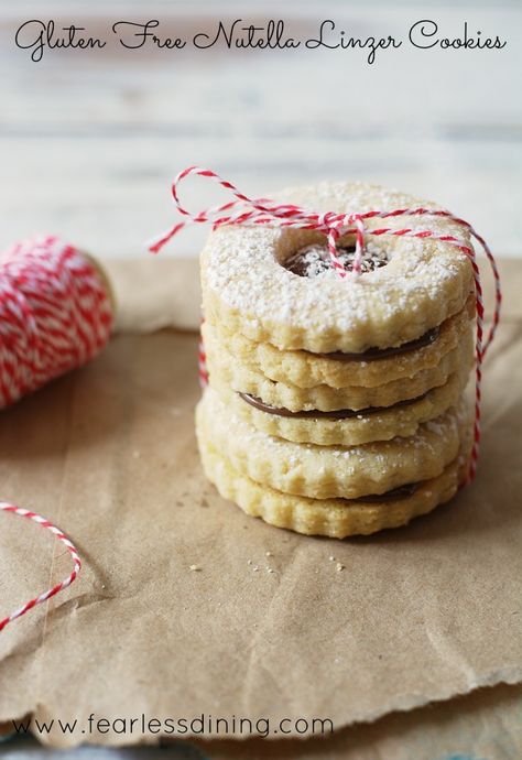 Gf Pastries, Gluten Free Linzer Cookies, Gluten Free Christmas Cookies Recipes, Gluten Free Cookies Easy, Gluten Free Christmas Recipes, Window Cookies, Linzer Cookies Recipe, Danish Recipe, Gluten Free Christmas Cookies