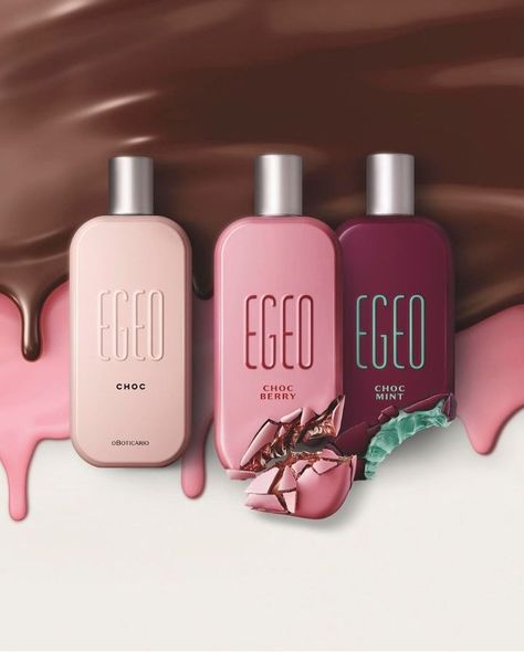 Lançamento da linha Egeo Egeo Choc Berry, Egeo Mint Glamour Decor, Skin Care Spa, Makeup Cosmetics, Face And Body, Berry, Beauty Hacks, Skin Care, Fragrance, Magazine