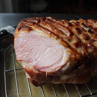 Home-Cured Holiday Ham I " Grilled it on the Big Green Egg. Amazing!" Holiday Ham Recipes, Fresh Ham, Roasted Ham, Shoulder Roast, Holiday Ham, Brine Recipe, Pork Shoulder Roast, Chef John, Food Wishes