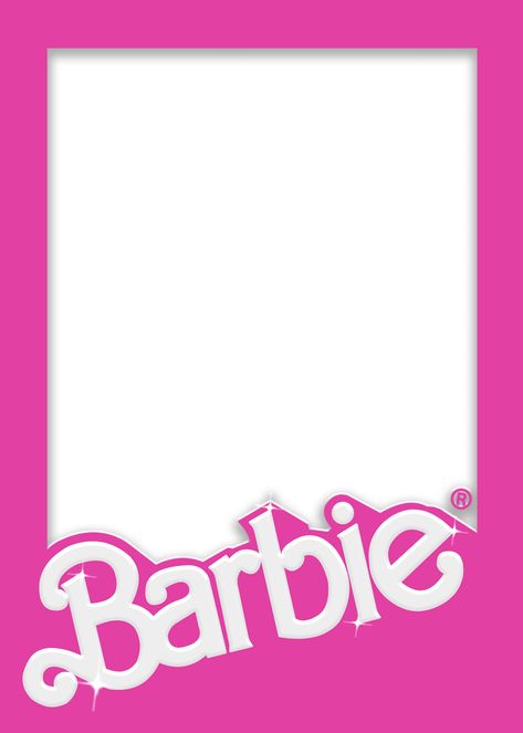 Barbie Box Template, School Stickers Labels, Box Template Printable, Barbie Box, Scrapbook Book, Hello Kitty Party, School Stickers, Cat Party, Box Template