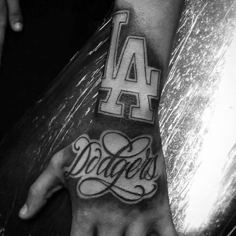 La Logo Tattoo, La Tattoo Los Angeles, La Tattoo Los Angeles Design, Los Angeles Tattoo Ideas, Los Angeles Dodgers Tattoo, Tiger Head Tattoo, Los Angeles Tattoo, Mexican Tattoo, La Tattoo