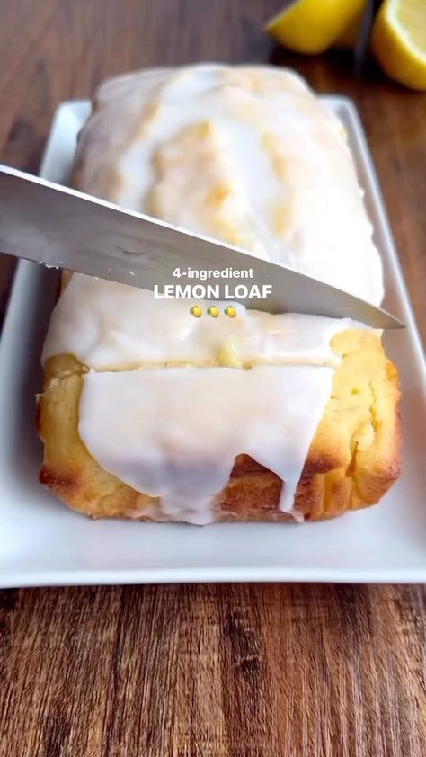 Sara Haven, Condensed Coconut Milk, Gf Flour, Lemon Dessert Recipes, Lemon Loaf, Bread Making, Delicious Cake Recipes, Bread Recipes Sweet, Self Rising Flour