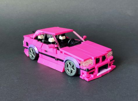 BMW E36 drift car | Based on real car owned by @squadato | Fuku Saku | Flickr Bmw E36 Drift, Car Lego, Bmw E36 M3, Lego Wheels, Easy Lego Creations, Lego Fire, Lego Transformers, E36 M3, Model Cars Collection