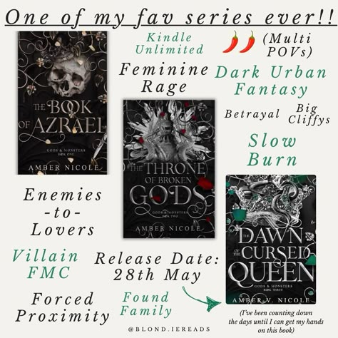 ☠️ A Fav Series Rec ☠️ If you’ve been following me for a while, then you will know how much I ADORE this series!! It’s a top tier Romantasy and I just know you will all love this world and the characters as much as I do 🩵 I’m sooo excited that book three is about to release very soon- a perfect time to pick up this series ✨ Note: KU availability varies between countries #bookrecommendations #romancebooks #romantasy #romantasybooks #fantasybooks #fantasyromancebooks #fantasyromancereaders... Fiction Books Worth Reading, Book Bucket, Fantasy Romance Books, Fantasy Books To Read, Unread Books, Dark Romance Books, Recommended Books To Read, Top Books To Read, Book Suggestions