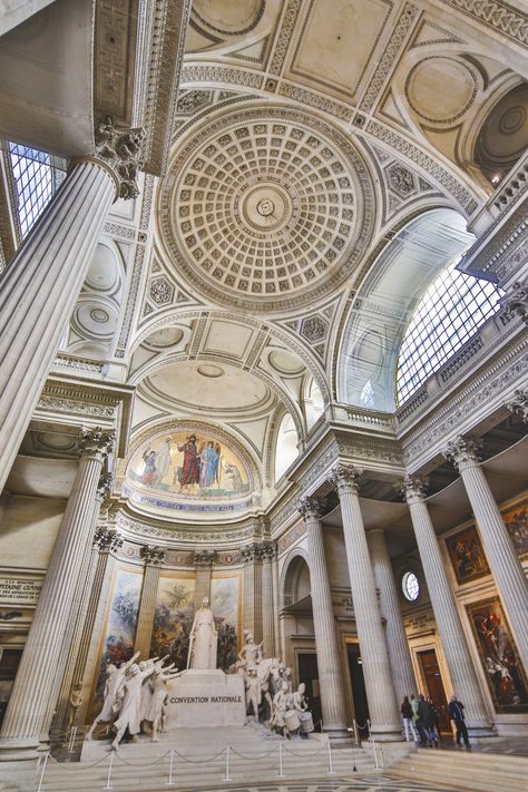 Paris Pantheon, Rome Pantheon, Pantheon Paris, French Landmarks, Cavo Tagoo Mykonos, Classical Building, Paris Landmarks, Architecture Classic, Lock Screen Wallpaper Iphone