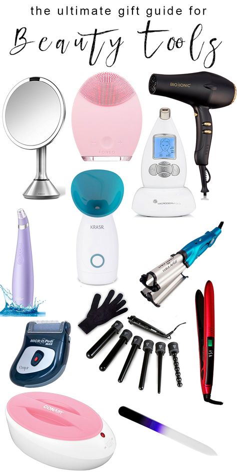 Beauty Tools Gift Guide - the best beauty tools that need to be on your Amazon Wish List! Amazon Wish List, Maquillage Yeux Cut Crease, Makeup Tools Products, Beauty Gift Guide, Make Up Tools, Cheap Beauty Products, Skincare Quotes, Beauty Gadgets, Top Makeup Products