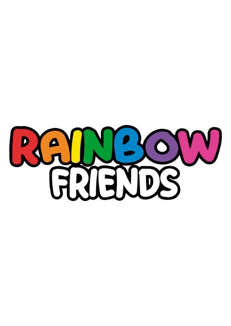 Rainbow Friends Cake, Rainbow Friends Characters, Rainbow Friends Birthday Party, Rainbow Friends Coloring, Rainbow Character, Friends Party Night, Elsa Coloring, Elsa Coloring Pages, Friends Logo