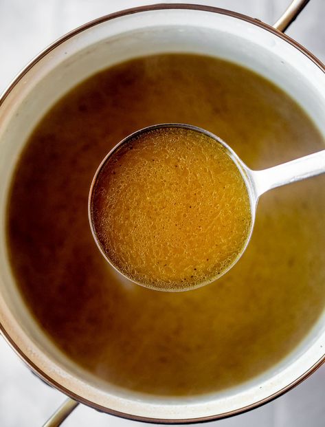 Turkey Stock Recipe - How To Make Homemade Turkey Stock Turkey Stock Recipe, Stock Recipes, How To Make Turkey, Turkey Broth, Turkey Stock, Turkey Wings, Best Turkey, Turkey Soup, Smoked Turkey