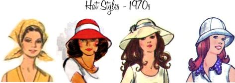 {Hat Week} A Brief History of Hats: 1970s | Flickr - Photo Sharing! 70s Hats, Charity Shop Finds, Mad Hatter Hat, Floppy Hats, Hat Styles, Rockabilly Outfits, Women Hat, Hat Ideas, Love Hat