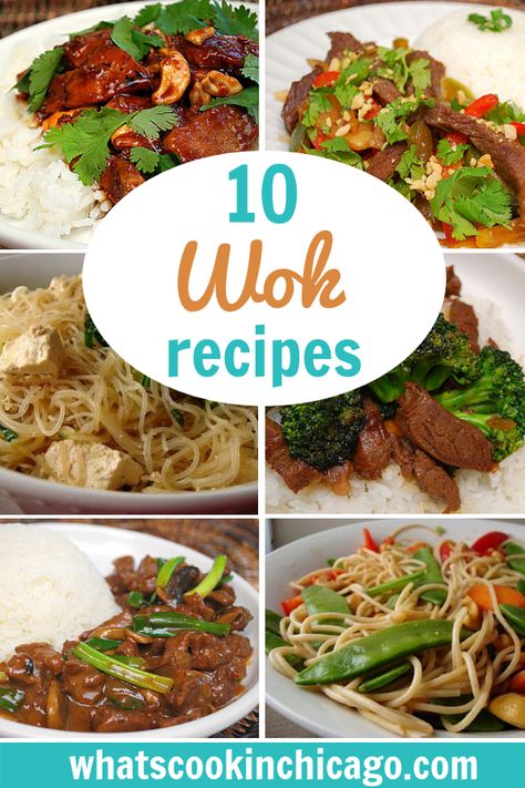 Wok Pan Recipes, Recipes For A Wok Pan, Wok Recipes Stir Fry, Wok Cooking Recipes, Wok Recipes Healthy, Wok Recipes Easy, Recipes Stir Fry, Fry Food, Best Wok