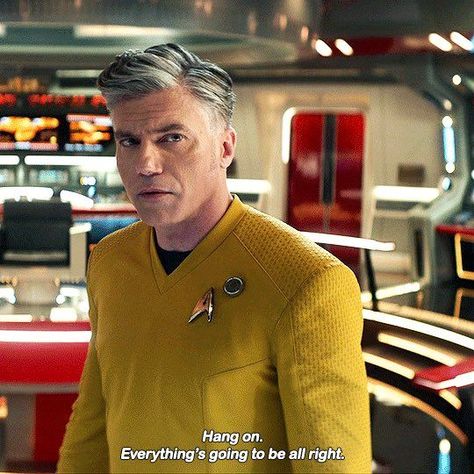 Christopher Pike, Fandom Star Trek, Anson Mount, Star Wars 2, Eye Roll, Crazy People, Star Trek, All Star, New World