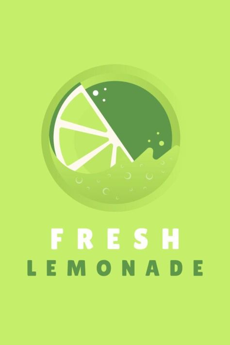 Logo template design featuring a lemon and text you can edit. Design your professional business logo with our logo templates perfect to place on your store website business cards social media and more. #logo #juice #lemonade #lemon #fruit #logo- template #branding Fresh Logo Typography, Lemonade Logo, Lemon Logo, Fresh Logo Design, Juice Logo, Simply Lemonade, Beer Illustration, Logo Service, Fresh Logo