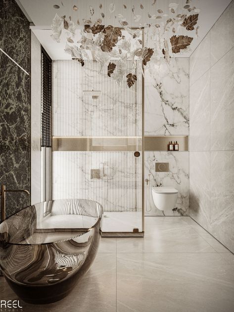 B A T H R O O M :: Behance Luxury Washroom Design, Luxury Toilet Design, Luxury Washroom, Luxurious Bathroom Design, Bathroom Behance, Luxury Bathroom Ideas, Toilet Design Modern, Luxury Bathroom Vanity, Bathroom Design Styles