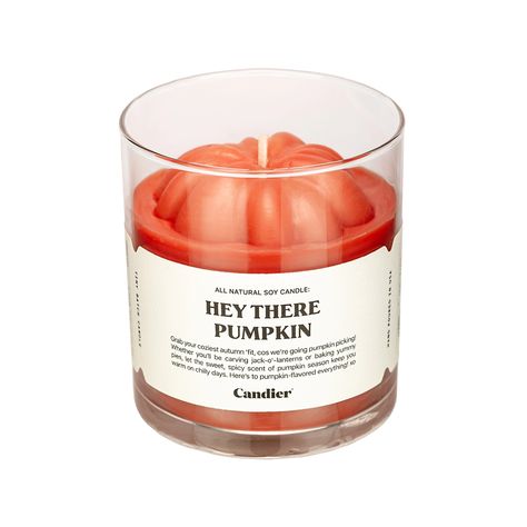 Pumpkin Scented Candles, Candy Candle, Baby Candle, Hey There Pumpkin, Cream Candles, Spa Candle, Relaxing Candles, Pumpkin Scent, Halloween And Fall