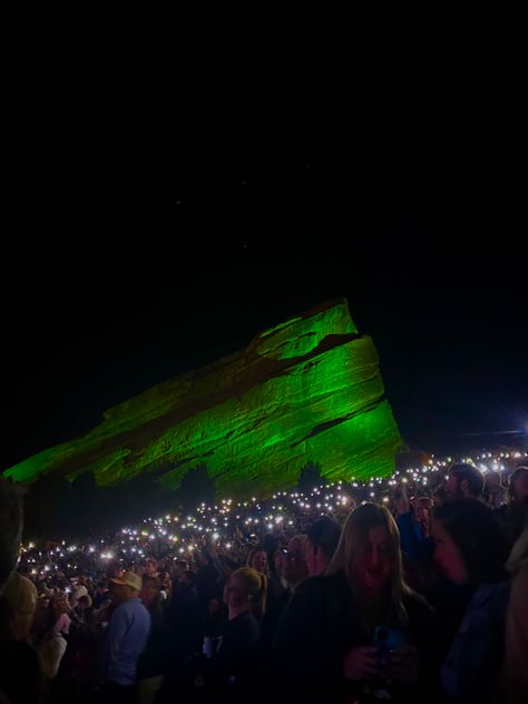 Red Rocks amphitheater, concert aesthetic, flashlights concert, live lord huron Red Rocks Amphitheater Aesthetic, Amphitheater Aesthetic, Lord Huron Concert, Lord Huron Aesthetic, Rock Concert Aesthetic, Cu Boulder, Whispering Pines, Red Rock Amphitheatre, Lord Huron